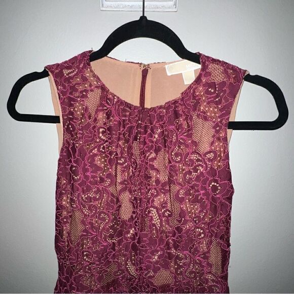 Michael Michael Kors Lace Scalloped Dress - Sz 2 - Picture 3 of 16